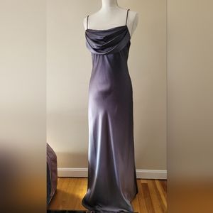 Ombre satin gown